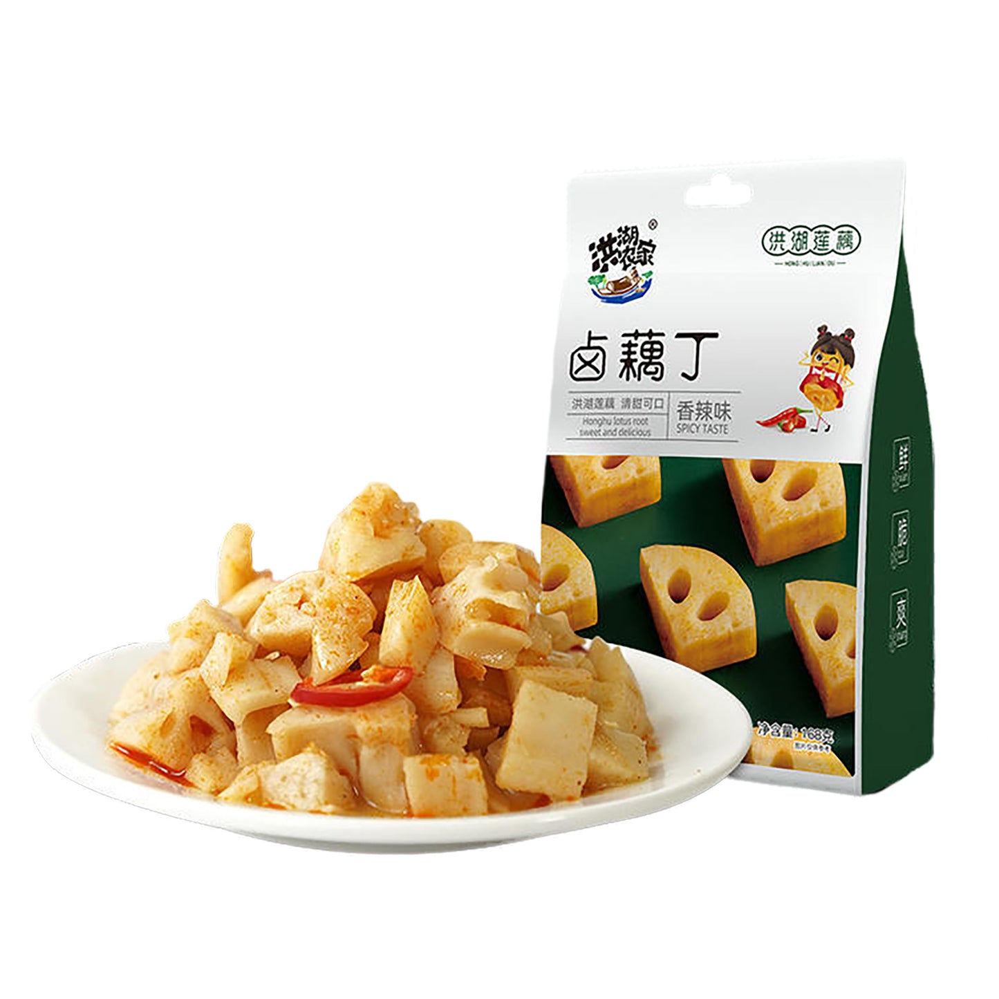 即食卤藕丁(168g*20)