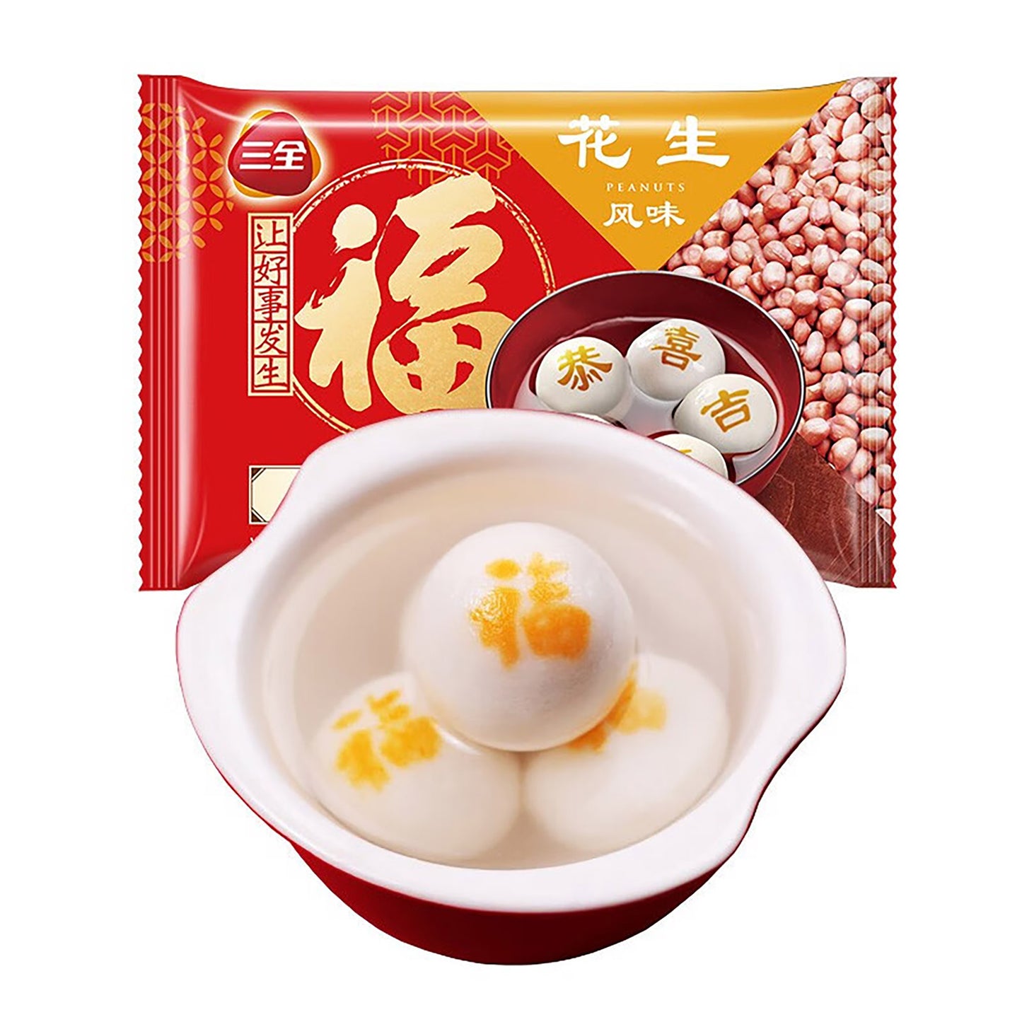 三全黑芝麻汤圆 (320g*24)