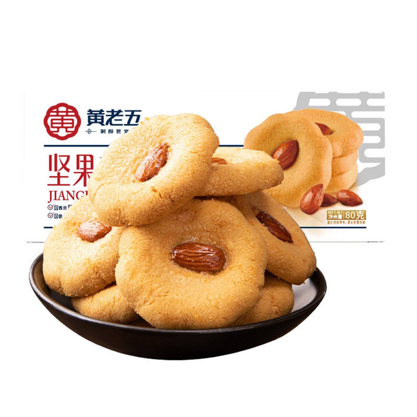 坚果酥 (巴旦木味) (80g*20)