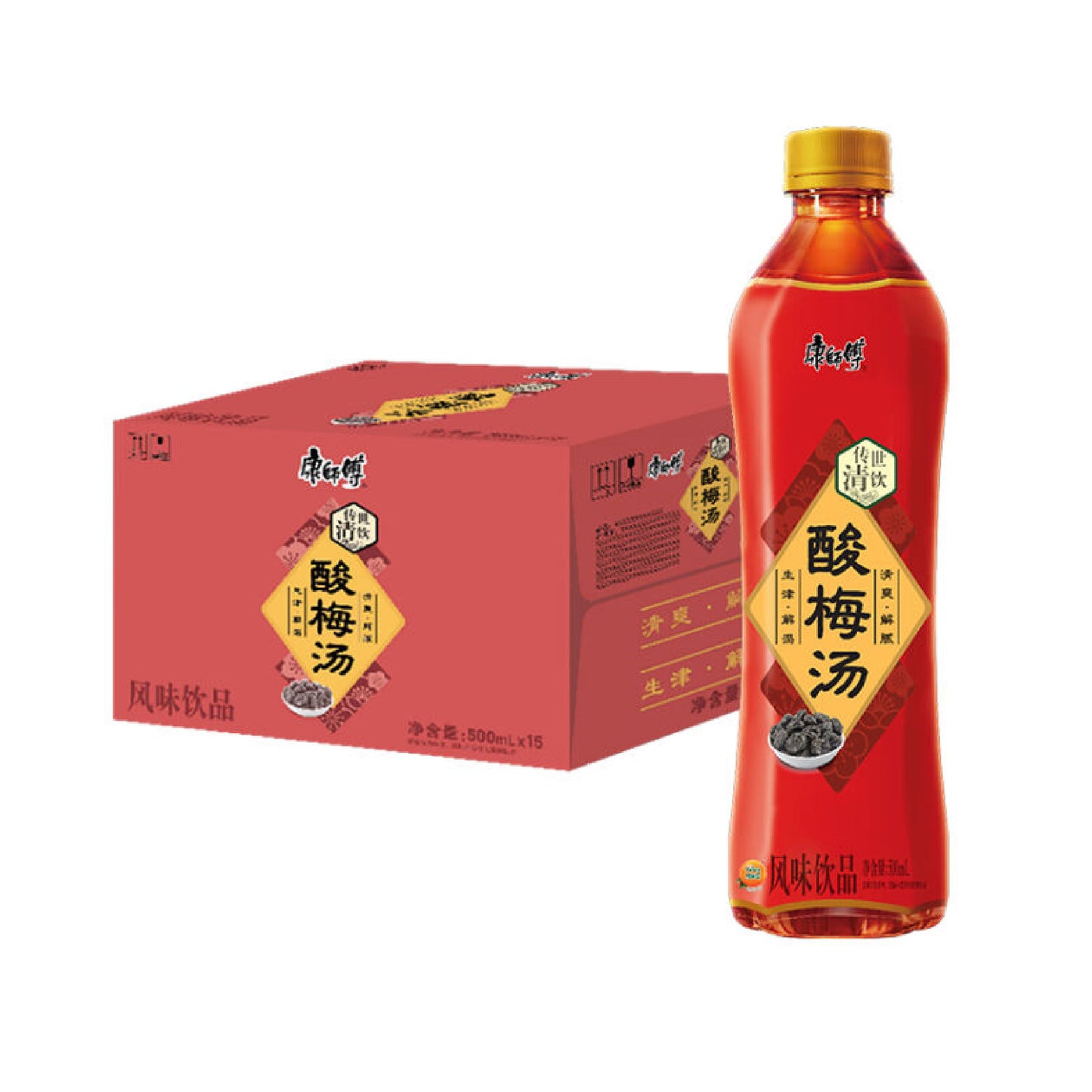 康师傅酸梅汤 (500ml*15)