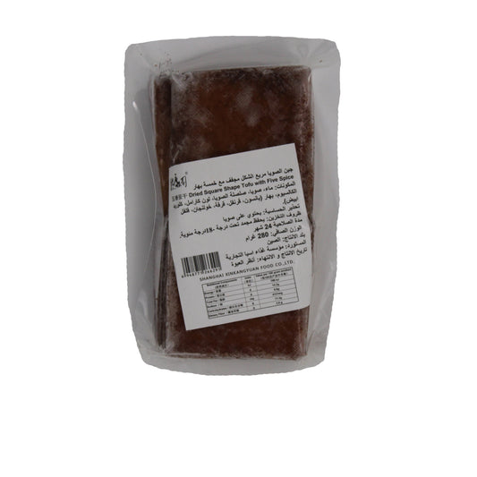 جبن الصويا مربع الشكل مجفف مع خمسة بهار (280غرام*45)