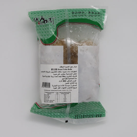 دوائر جبن الصويا المجفف (500غرام*24)