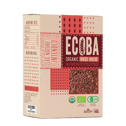 Organic Red Rice ECOBA (1kg*20)