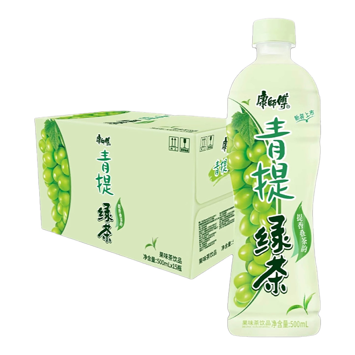 KSF GREEN GRAPE TEA DRINK (15*500ml)