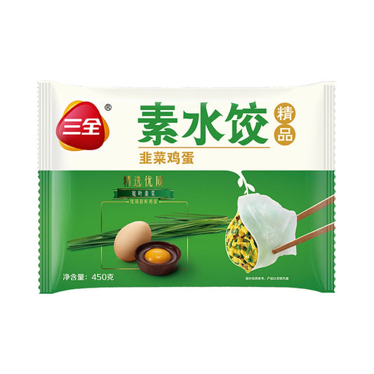 韭菜鸡蛋水饺 (500g*20)
