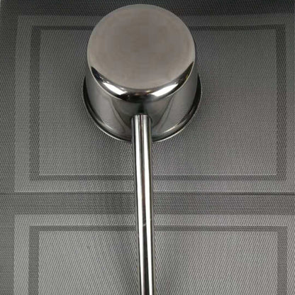 S/STEEL WATER SCOOP (DIAM 20CM)