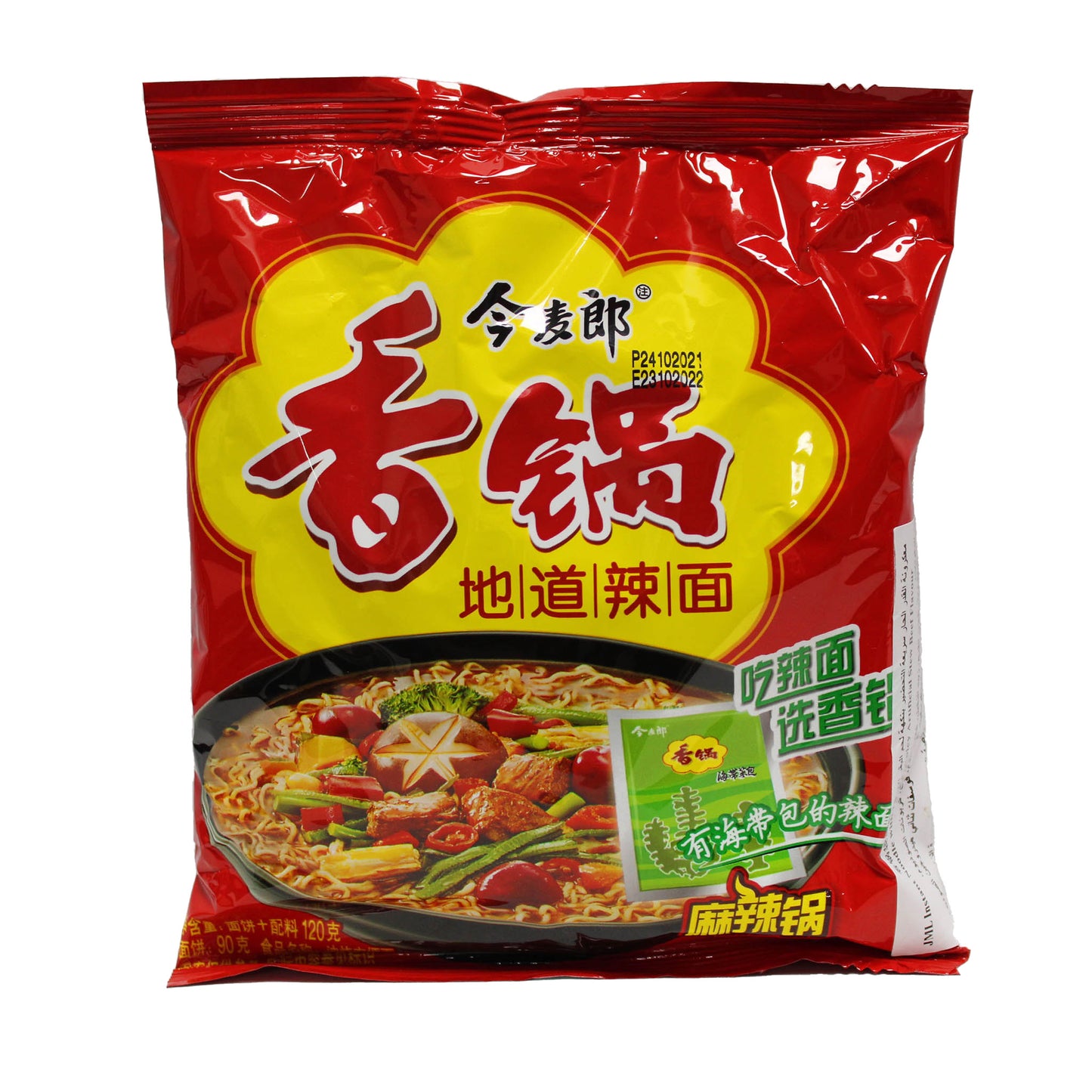 香锅袋面 (120g*24)