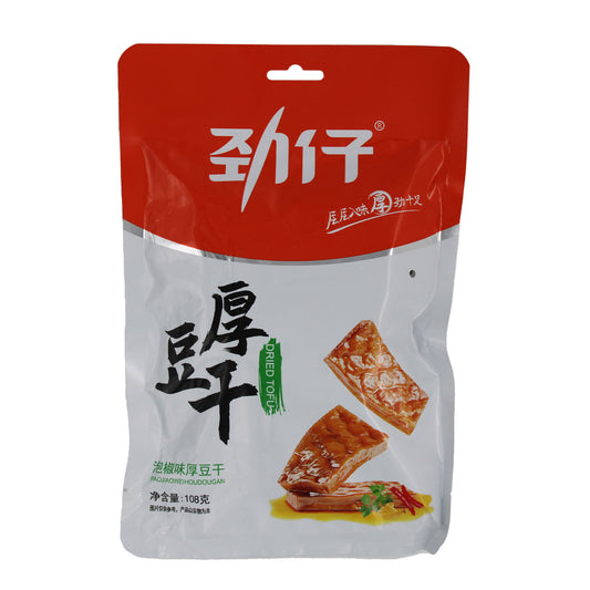 Snack Pickled Chili Thick Dried Tofu (108gm*40)