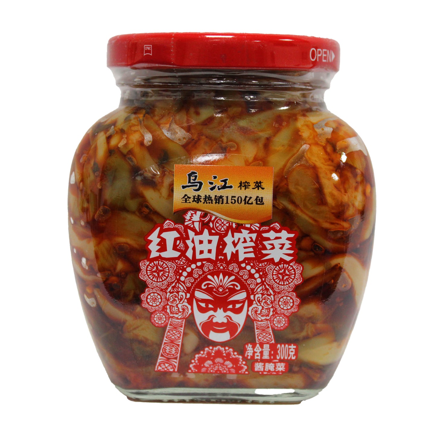 PRESERVED VEGETABLES IN CHILLI SAUCE (300g*12）