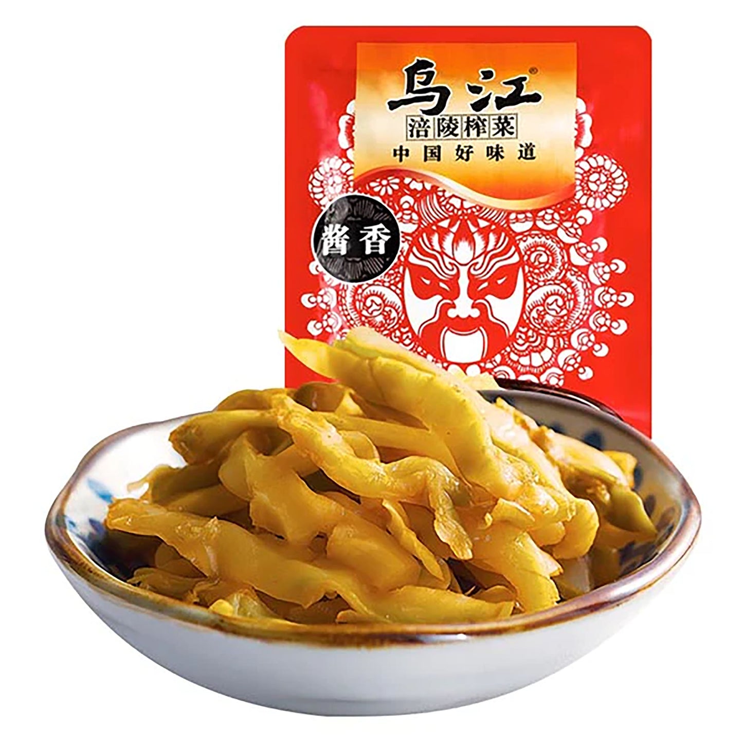 PICKLED MUSTARD TUBER (Sauce Flav) (80g*100)