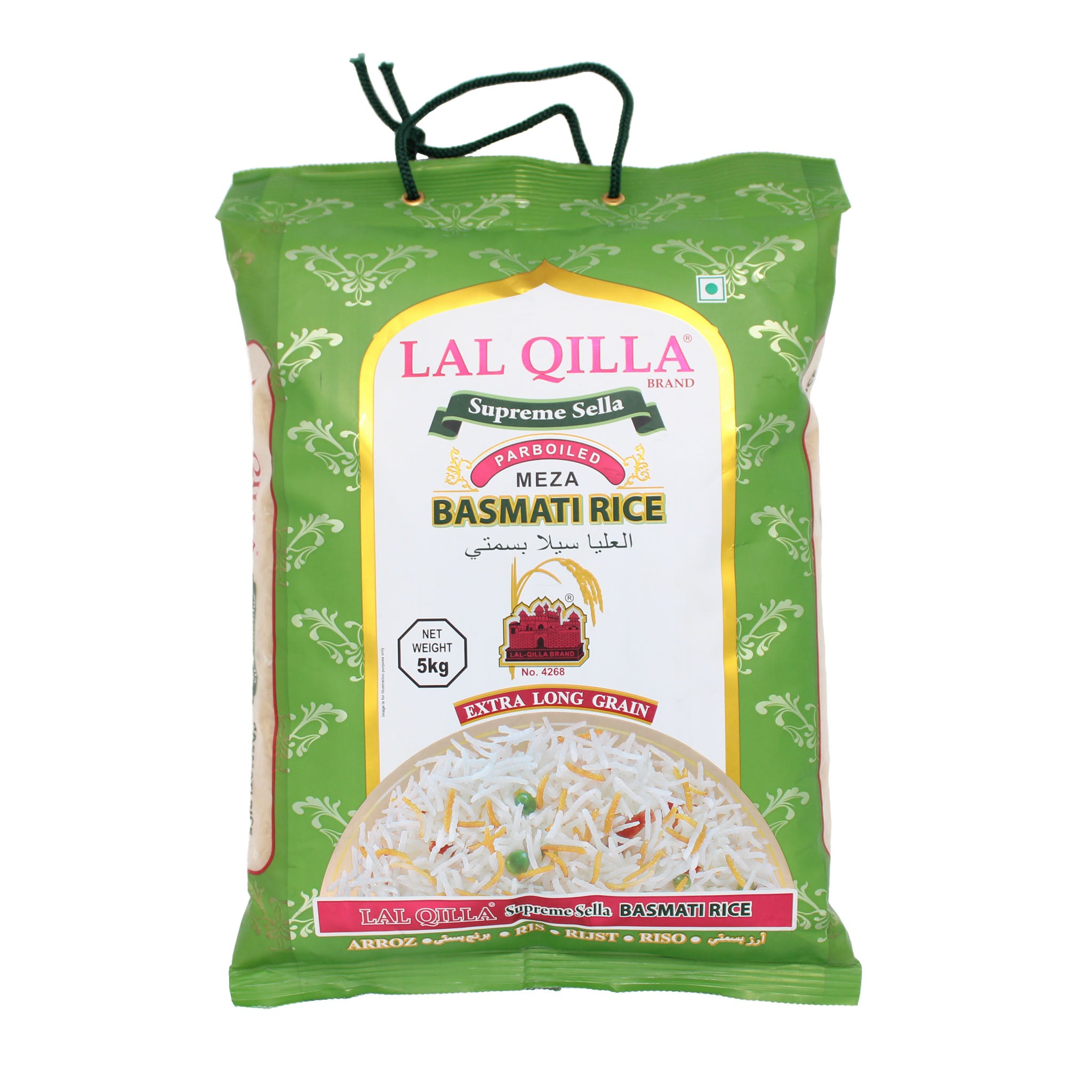 LAL QILLA SUPERME GOLDEN SELLA BASMATI RICE (5kg*4) – Asia Food Trading ...