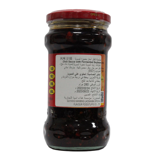 CHILLI SAUCE WITH FERMENTED SOYBEAN (280g*24)